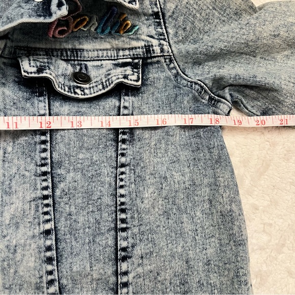 Barbie Jean Jacket- girls size 14/16 - Picture 7 of 10
